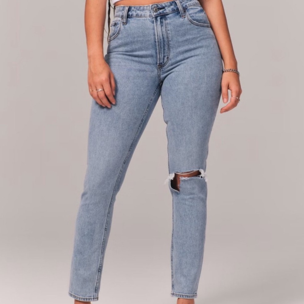 Abercrombie size 26 high rise skinny curve love jeans